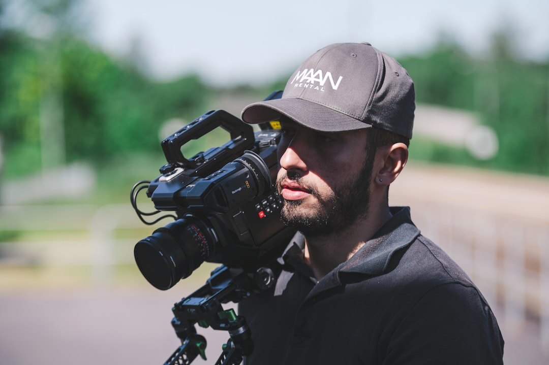 Studio portrait of a Finnish male broadcast technician